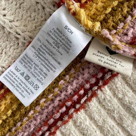 MADEWELL Striped Knitted Chenille Cardigan - Picture 4 of 7